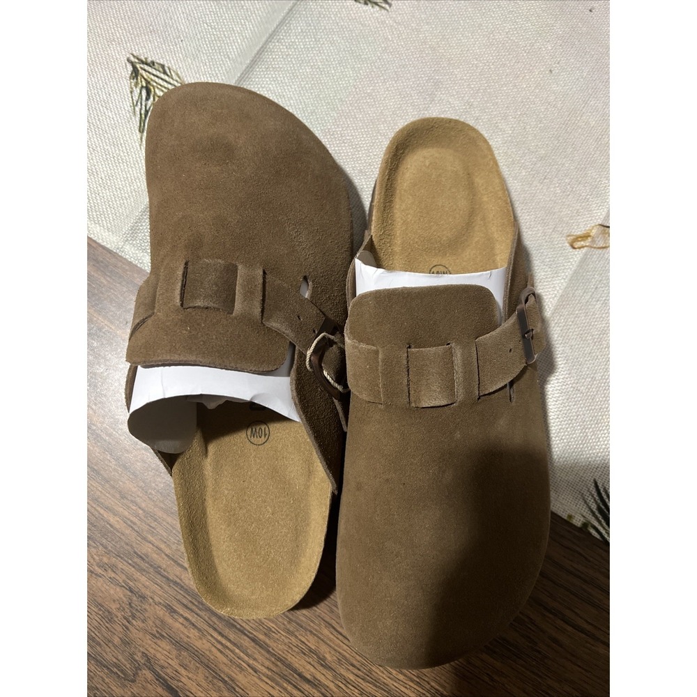 Cushionaire Hana women's Clog sandals- stone size 10W - Picture 2 of 6